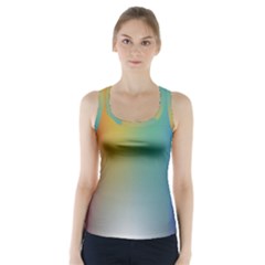 Rainbow Flag Simple Racer Back Sports Top by Mariart