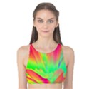 Screen Random Images Shadow Green Yellow Rainbow Light Tank Bikini Top View1