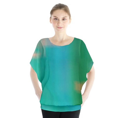 Shadow Faintly Faint Line Green Blouse by Mariart