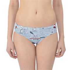 Ships Sails Hipster Bikini Bottoms by Mariart