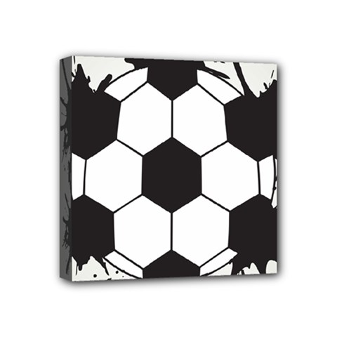 Soccer Camp Splat Ball Sport Mini Canvas 4  X 4 