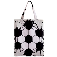 Soccer Camp Splat Ball Sport Zipper Classic Tote Bag by Mariart