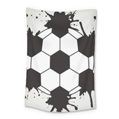 Soccer Camp Splat Ball Sport Small Tapestry by Mariart