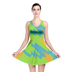 Skatepark Seaworld Fish Reversible Skater Dress by Mariart