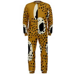 Surface Patterns Spot Polka Dots Black Onepiece Jumpsuit (men)  by Mariart