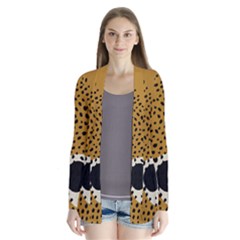 Surface Patterns Spot Polka Dots Black Cardigans by Mariart