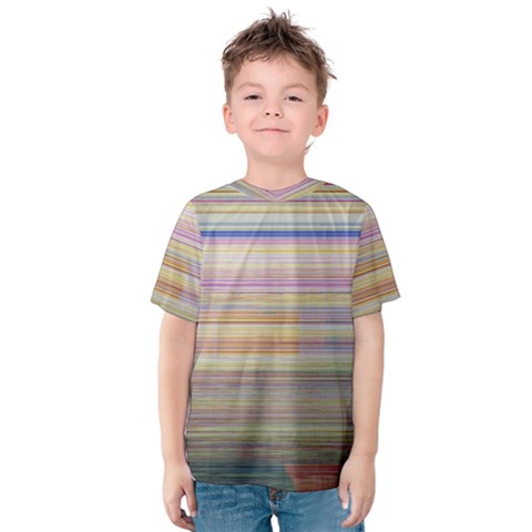 Shadow Faintly Faint Line Included Static Streaks And Blotches Color Kids  Cotton Tee by Mariart