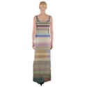 Shadow Faintly Faint Line Included Static Streaks And Blotches Color Maxi Thigh Split Dress View2