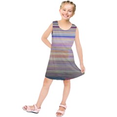 Shadow Faintly Faint Line Included Static Streaks And Blotches Color Kids  Tunic Dress by Mariart