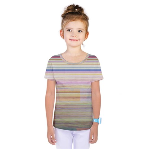 Shadow Faintly Faint Line Included Static Streaks And Blotches Color Kids  One Piece Tee by Mariart