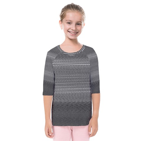 Shadow Faintly Faint Line Included Static Streaks And Blotches Color Gray Kids  Quarter Sleeve Raglan Tee by Mariart