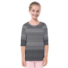 Shadow Faintly Faint Line Included Static Streaks And Blotches Color Gray Kids  Quarter Sleeve Raglan Tee