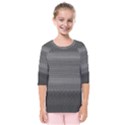 Shadow Faintly Faint Line Included Static Streaks And Blotches Color Gray Kids  Quarter Sleeve Raglan Tee View1