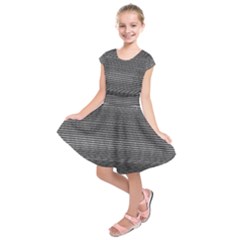 Shadow Faintly Faint Line Included Static Streaks And Blotches Color Gray Kids  Short Sleeve Dress by Mariart