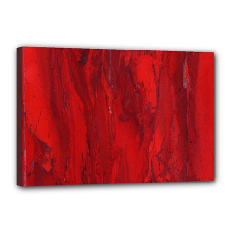 Stone Red Volcano Canvas 18  X 12  by Mariart