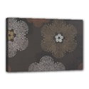 Walls Medallion Floral Grey Polka Canvas 18  x 12  View1