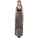 Walls Medallion Floral Grey Polka Empire Waist Maxi Dress View1