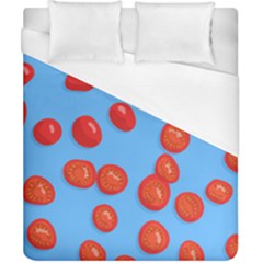 Tomatoes Fruite Slice Red Duvet Cover (california King Size) by Mariart