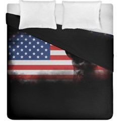 Honor Our Heroes On Memorial Day Duvet Cover Double Side (king Size) by Catifornia