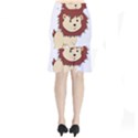 Happy Cartoon Baby Lion Mermaid Skirt View2