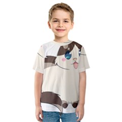 Ragdoll Cat For Life Kids  Sport Mesh Tee