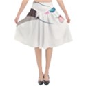 Ragdoll Cat for Life Flared Midi Skirt View1