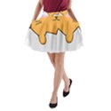 Yellow Cat Egg A-Line Pocket Skirt View1