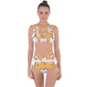 Yellow Cat Egg Bandaged Up Bikini Set  View1