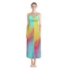 Textured Paint                   Chiffon Maxi Dress