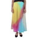 Textured paint                 Flared Maxi Skirt View1