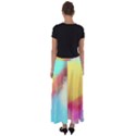 Textured paint                 Flared Maxi Skirt View2