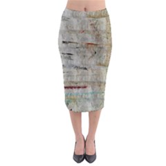 Dirty Canvas                      Midi Pencil Skirt by LalyLauraFLM