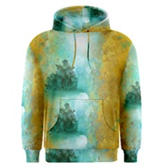 Turquoise River Men s Pullover Hoodie by digitaldivadesigns