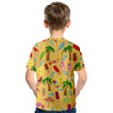 Beach Pattern Kids  Sport Mesh Tee View2