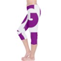 Migraine Warrior with Ribbon Capri Leggings  View3