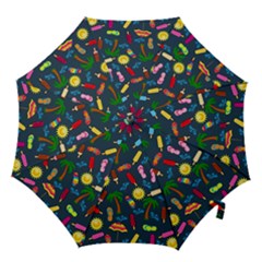 Beach Pattern Hook Handle Umbrellas (medium) by Valentinaart