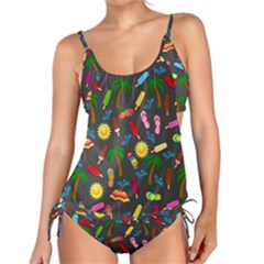 Beach Pattern Tankini by Valentinaart