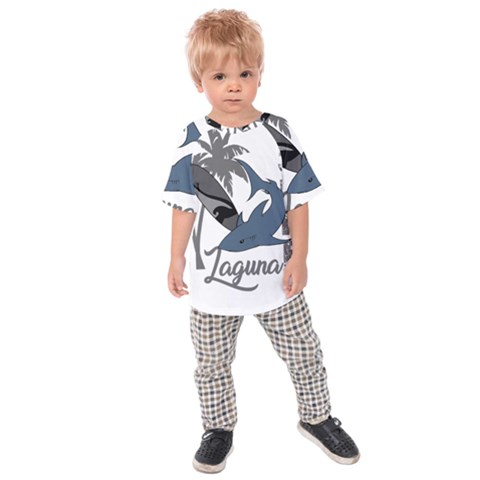 Surf - Laguna Kids Raglan Tee by Valentinaart