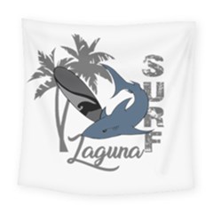 Surf - Laguna Square Tapestry (large) by Valentinaart