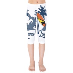 Surf - Laguna Kids  Capri Leggings 