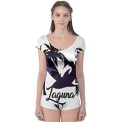 Surf - Laguna Boyleg Leotard  by Valentinaart