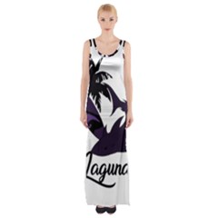 Surf - Laguna Maxi Thigh Split Dress by Valentinaart