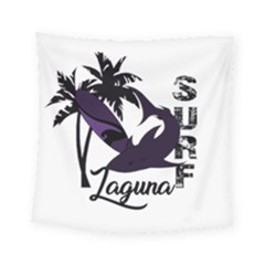 Surf - Laguna Square Tapestry (small) by Valentinaart