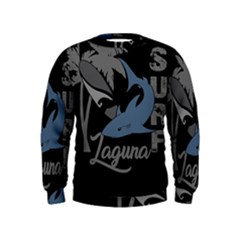 Surf - Laguna Kids  Sweatshirt by Valentinaart