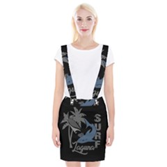 Surf - Laguna Braces Suspender Skirt by Valentinaart