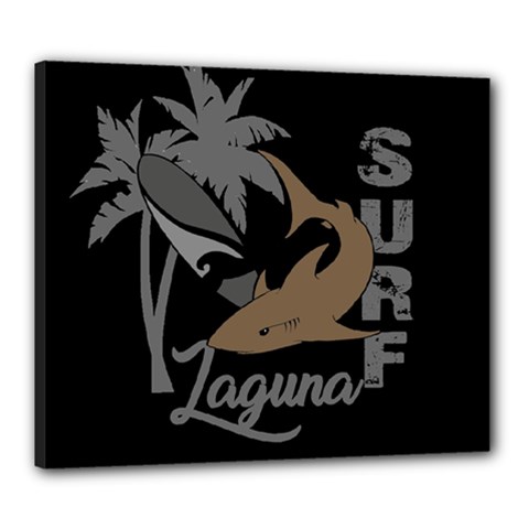 Surf - Laguna Canvas 24  X 20 