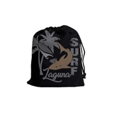 Surf - Laguna Drawstring Pouches (medium)  by Valentinaart