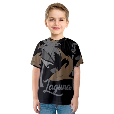 Surf - Laguna Kids  Sport Mesh Tee by Valentinaart