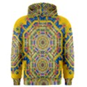 Happy Fantasy Earth Mandala Men s Pullover Hoodie View1