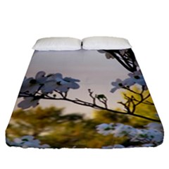 Morning Promise Fitted Sheet (queen Size) by oddzodd